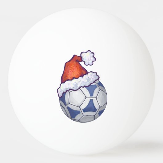 Futbal kerst pingpongbal (Achterkant)