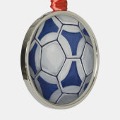 Futbal Metalen Ornament (Rechts)