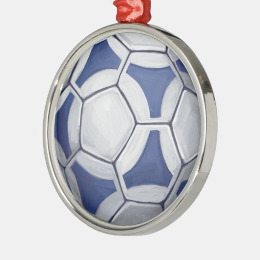 Futbal Metalen Ornament (Links)