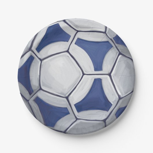 Futbal Papieren Bordje (Voorkant)