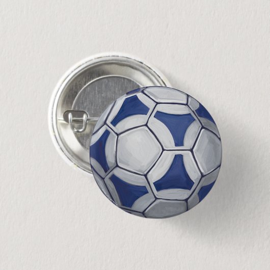 Futbal Ronde Button 3,2 Cm (Voorkant /achterkant)