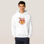 Futbol fan Spain 2010 Toro Raging Bull Hoody (Voorkant volledig)