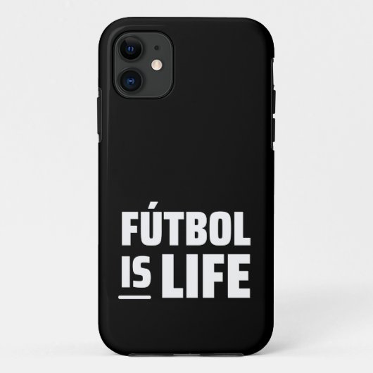 futbol is het leven , het voetbal , het football , Case-Mate iPhone case (Achterkant)