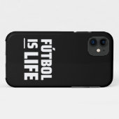 futbol is het leven , het voetbal , het football , Case-Mate iPhone case (Achterkant (horizontaal))