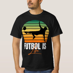 Futbol is leven t-shirt