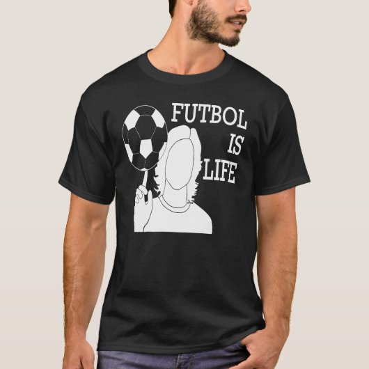 Futbol Is Life T-shirt (Voorkant)