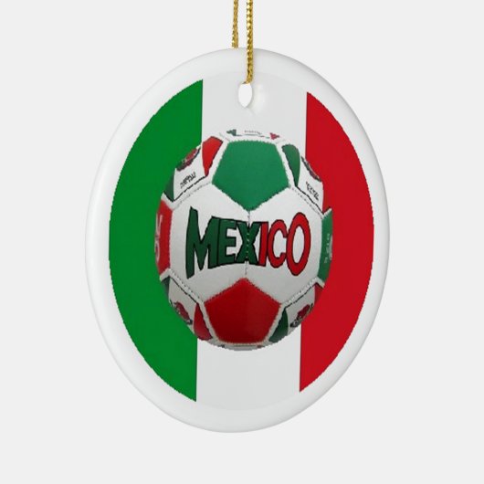 FUTBOL MEXICO KERAMISCH ORNAMENT (Rechts)