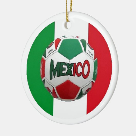 FUTBOL MEXICO KERAMISCH ORNAMENT (Links)