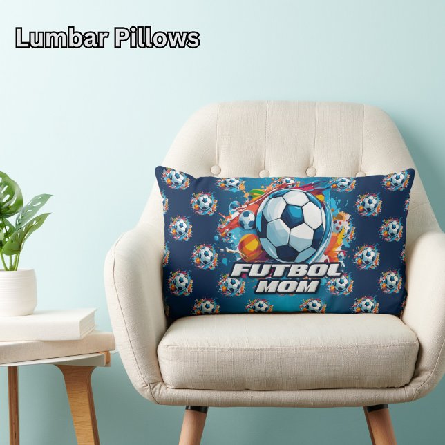 Futbol Moeder Voetbal Patroon Kussen (Creator heeft geüpload)