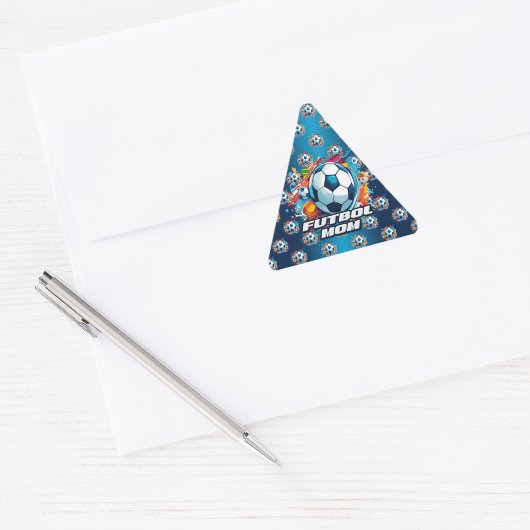 Futbol Moeder Voetbal Patroon Sticker