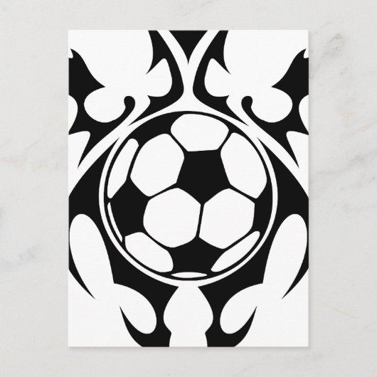 futbol. stam. briefkaart (Voorkant)
