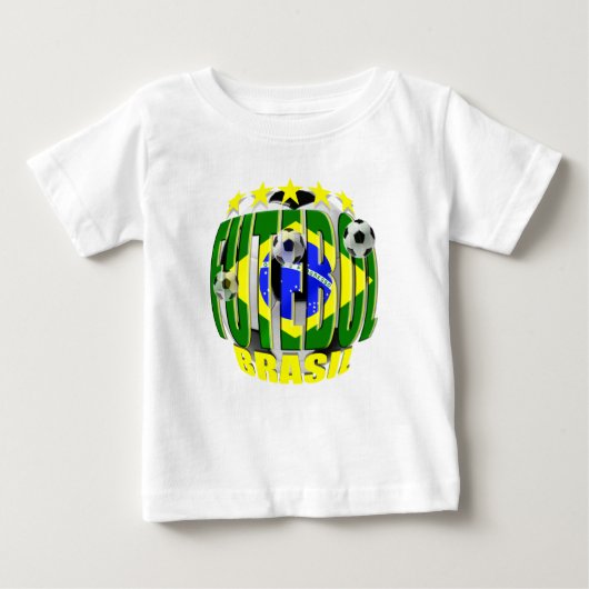 Futebol rond brazilië voetbal 5 stergeschenken (Voorkant)
