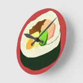 Futomaki Sushi Wall klok (Hoek)