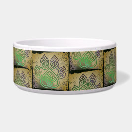 Futternapf, Fressnapf mit keltischem Pfotenabdruck Voerbakje