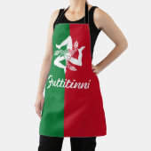 Futtitinni Sicilië Trinacria Apron Schort (Insitu)