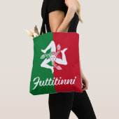 Futtitinni Sicilië Trinacria Tote Bag (Dichtbij)