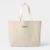 Futtitinni Sicily Trinacria Personalized Grote Tote Bag (Achterkant)