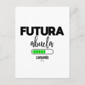 Futura abuela cargando briefkaart (Voorkant)