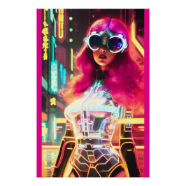 Futura City Dreamers - Ken Gage Art Perfect Poster