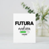 Futura madrina cargando briefkaart (Staand voorkant)