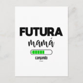 Futura mamá cargando briefkaart (Voorkant)