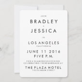 Futura Modern 5x7 Weddenschap Kaart (Voorkant)