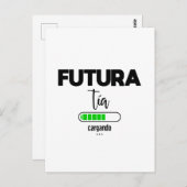 Futura tía cargando briefkaart (Voorkant / Achterkant)