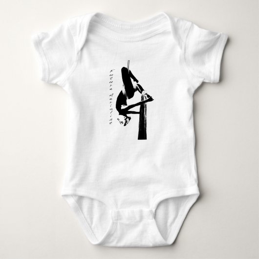 Future Aerialist Silks Baby Bodysuit (Voorkant)