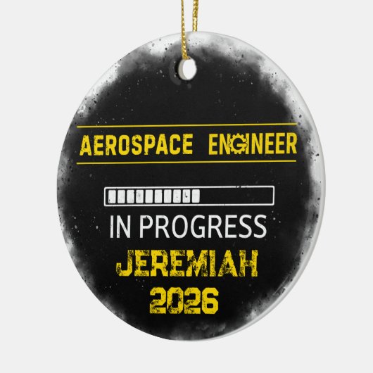 Future Aerospace Engineer Ceramic Ornament (Links)