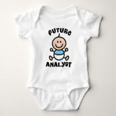 Future Analyst Baby Gift Romper (Voorkant)