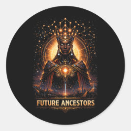 Future Ancestors Ronde Sticker