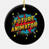 Future Animator Keramisch Ornament (Achterkant)