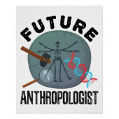 Future Anthropologist Perfect Poster (Voorkant)