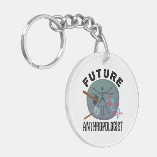 Future Anthropologist Sleutelhanger (Voorkant Links)