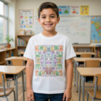 Future Architect Blueprint T-shirt voor kinderen