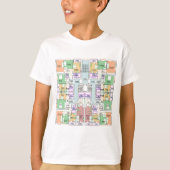 Future Architect Blueprint T-shirt voor kinderen (Voorkant)