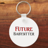 Future Babysitter Sleutelhanger (Voorkant)