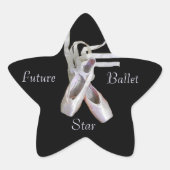 "Future Ballet Star"-Stickers Ster Sticker (Voorkant)