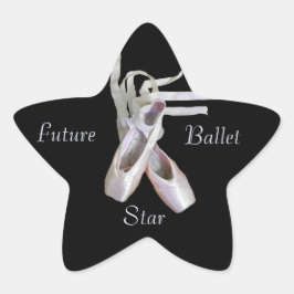 "Future Ballet Star"-Stickers Ster Sticker