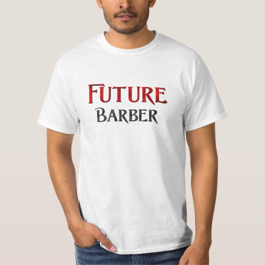 Future Barber T-shirt (Voorkant)