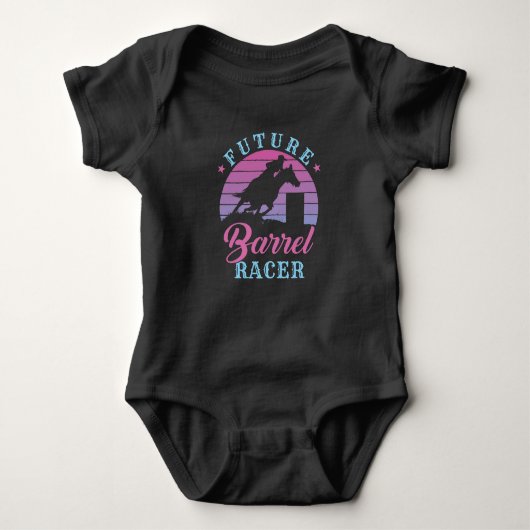 Future Barrel Racer Romper (Voorkant)