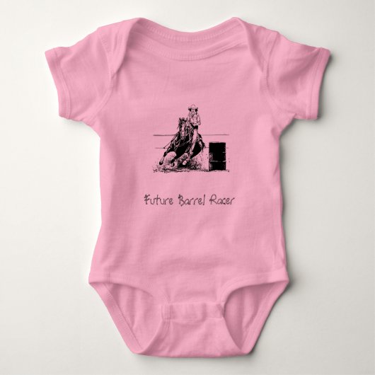 Future Barrel Racer Romper (Voorkant)
