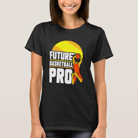 Future Basketball Pro Match Team Player Coach T-shirt (Voorkant)