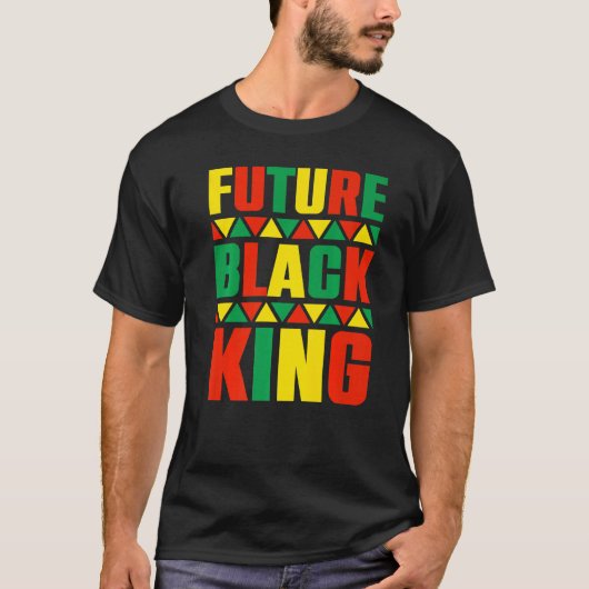 Future Black King T-shirt (Voorkant)