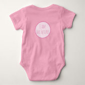 Future Bloom Baby meisje bodysuit (Achterkant)