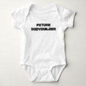 Future Bodybuilder baby tshirt (Voorkant)