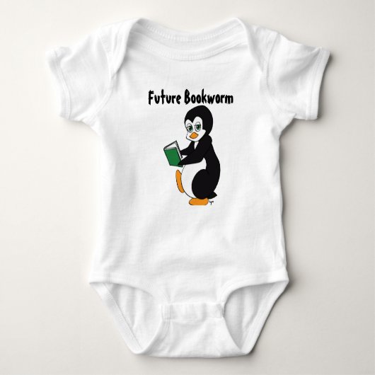 Future Bookworm Baby Creeper Romper (Voorkant)