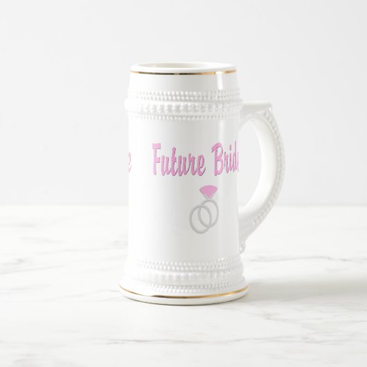 Future Bride Stein Bierpul (Voorkant rechts)