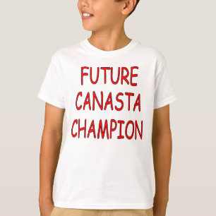 "Future Canasta Champion" Kinder Shirt