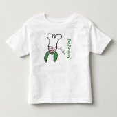 Future Chef with name Kinder Shirts (Voorkant)